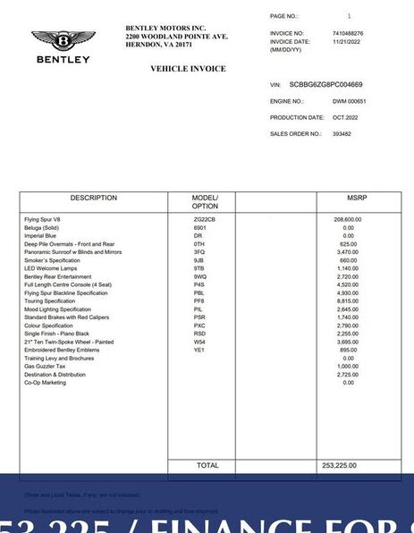 2023 BENTLEY Flying Spur