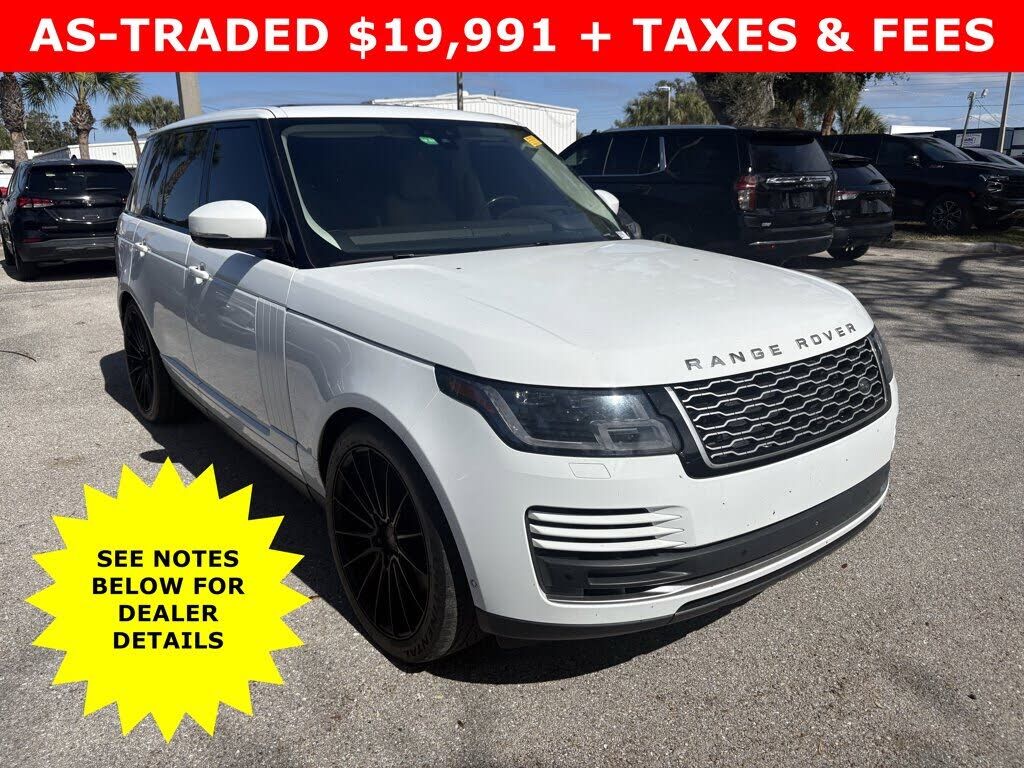 2018 LAND ROVER Range Rover
