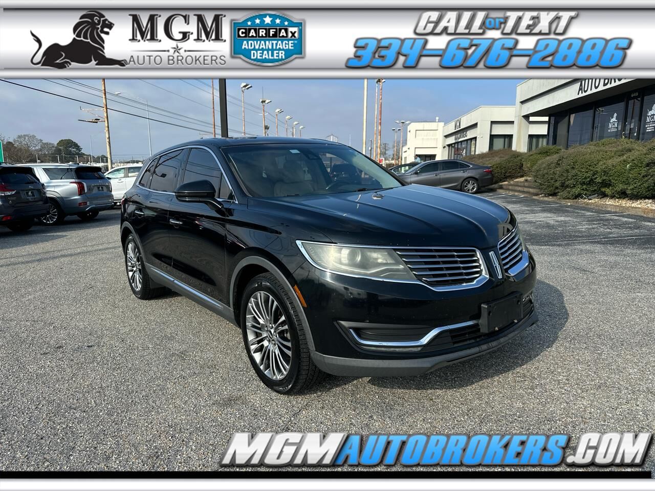 2016 LINCOLN MKX