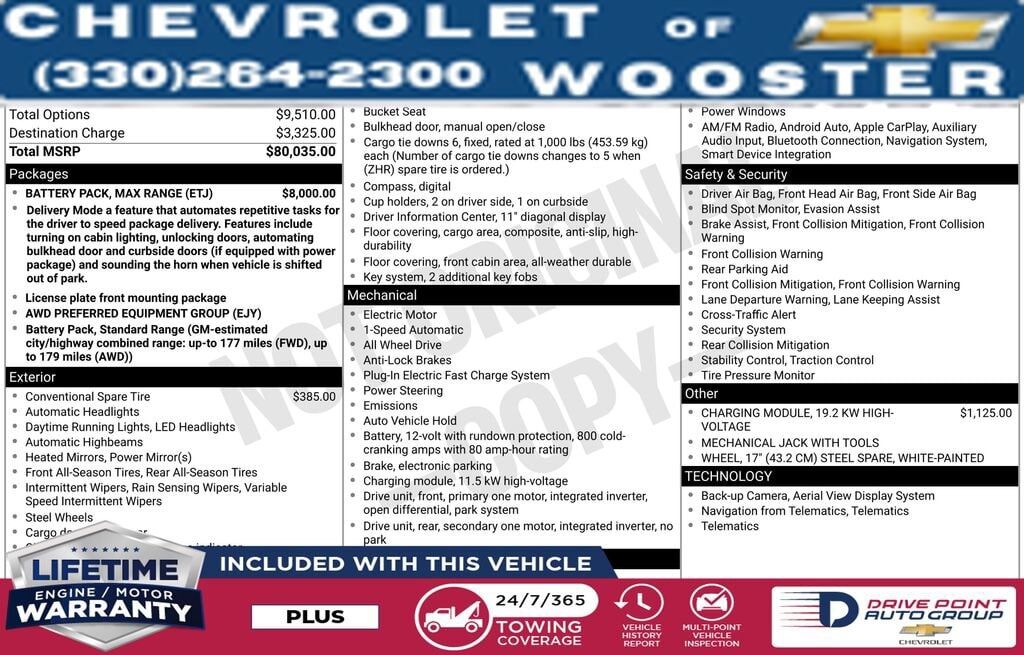 2025 BRIGHTDROP Zevo