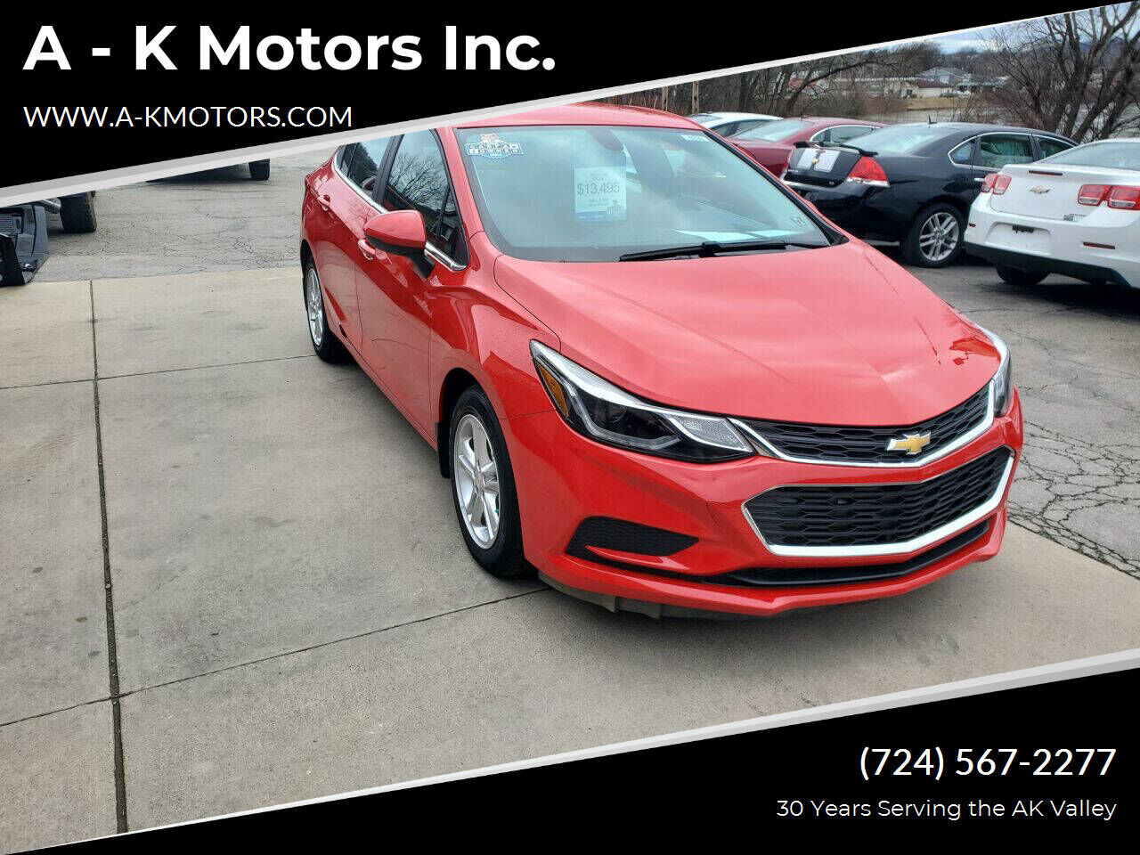 2016 CHEVROLET Cruze