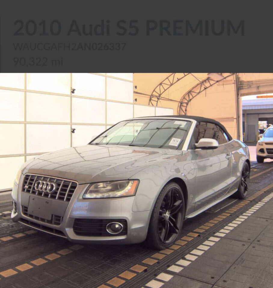 2010 AUDI S5