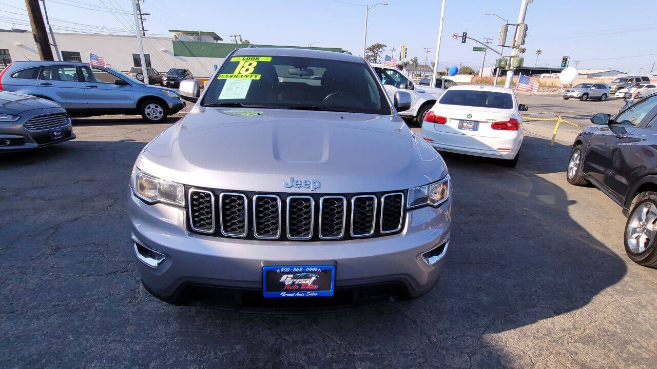 2018 JEEP Grand Cherokee