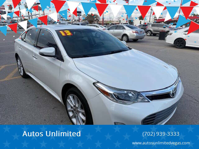 2013 TOYOTA Avalon