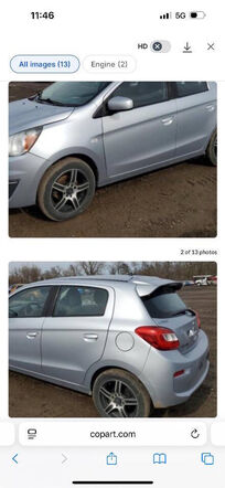 2019 MITSUBISHI Mirage