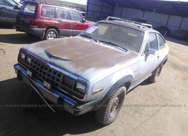 1983 AMERICAN MOTORS Eagle SX/4