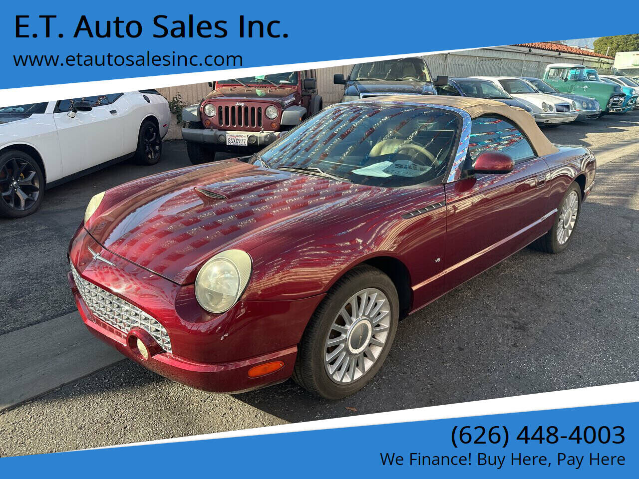 2004 FORD Thunderbird
