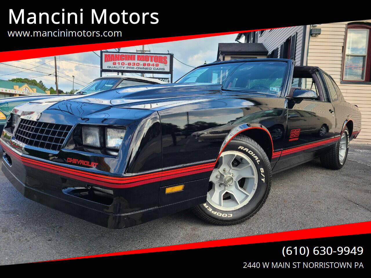1987 CHEVROLET Monte Carlo