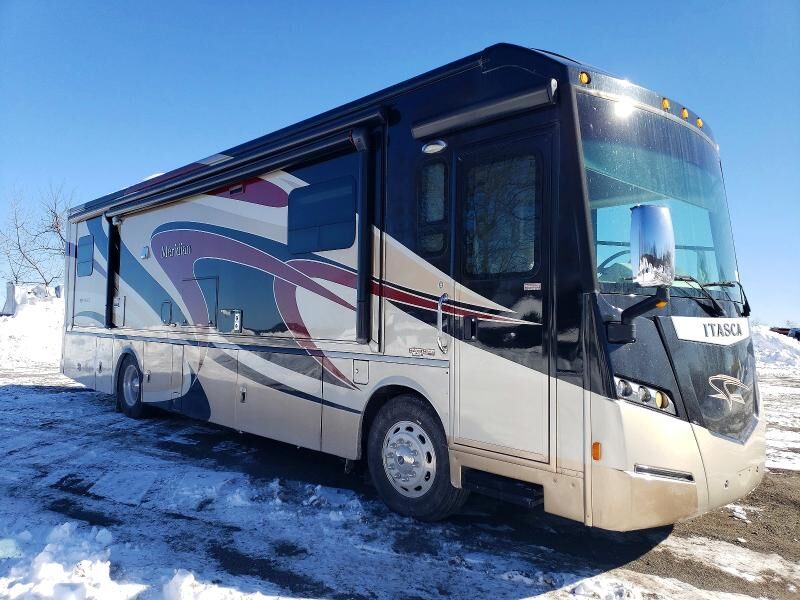 2014 FREIGHTLINER XC-L Lowered Rail Rear Engine Motor Home Chassis