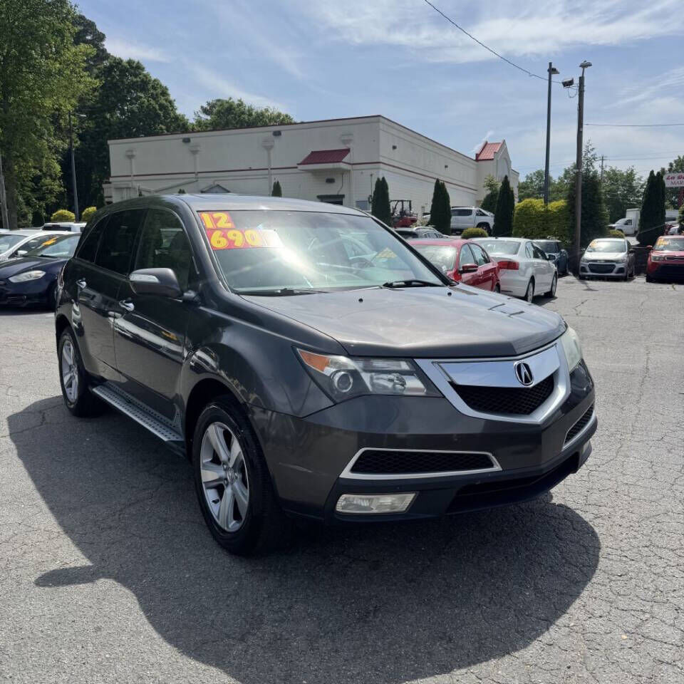 2012 ACURA MDX