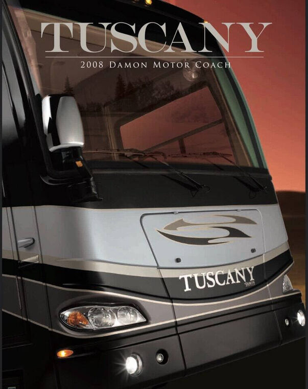 2008 FREIGHTLINER XC Raised Rail Rear Engine Motor Home Chassis