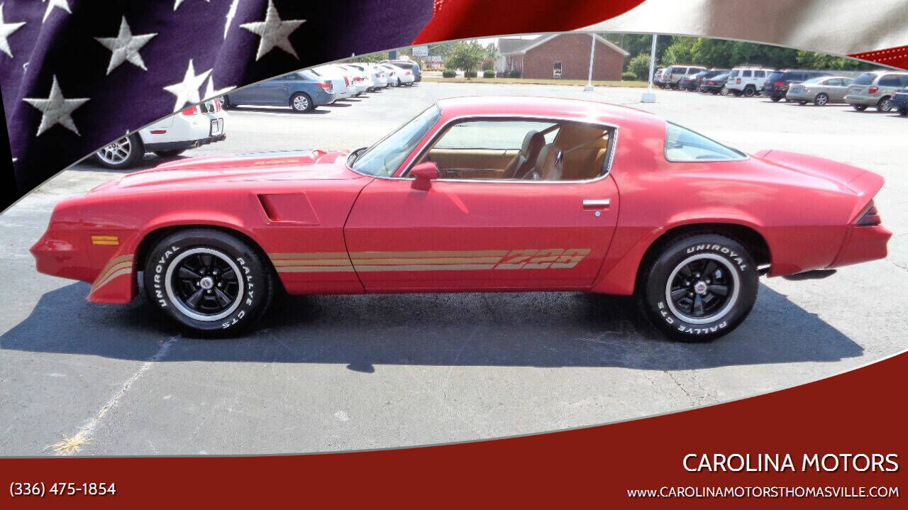 1981 CHEVROLET Camaro