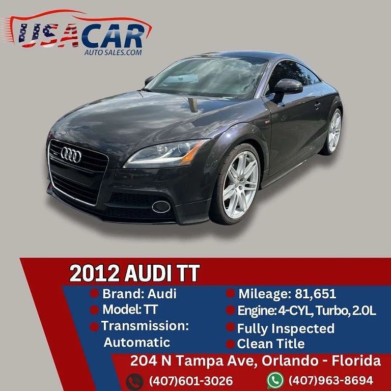 2012 AUDI TT
