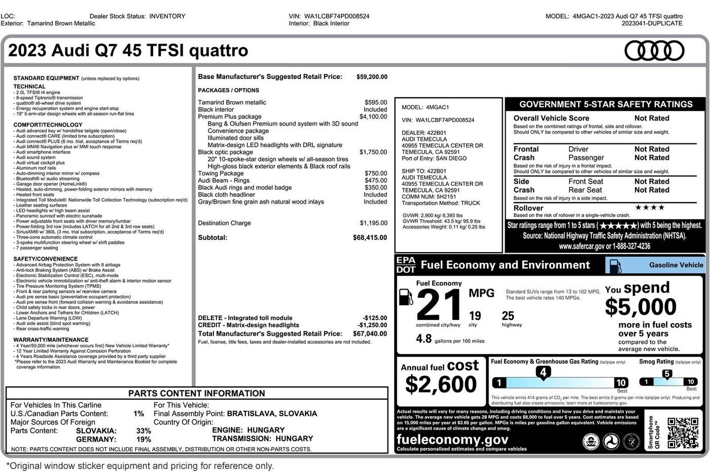 2023 Audi Q7