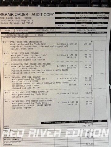 2026 CHEVROLET Silverado