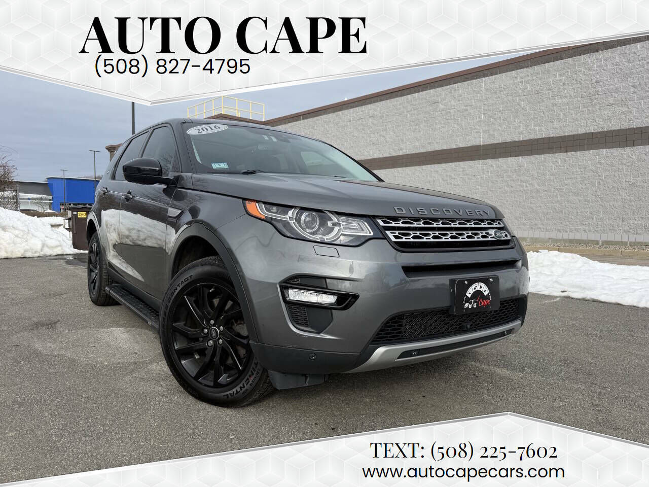 2016 LAND ROVER Discovery Sport