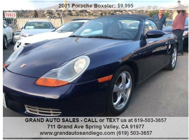 2001 PORSCHE Boxster