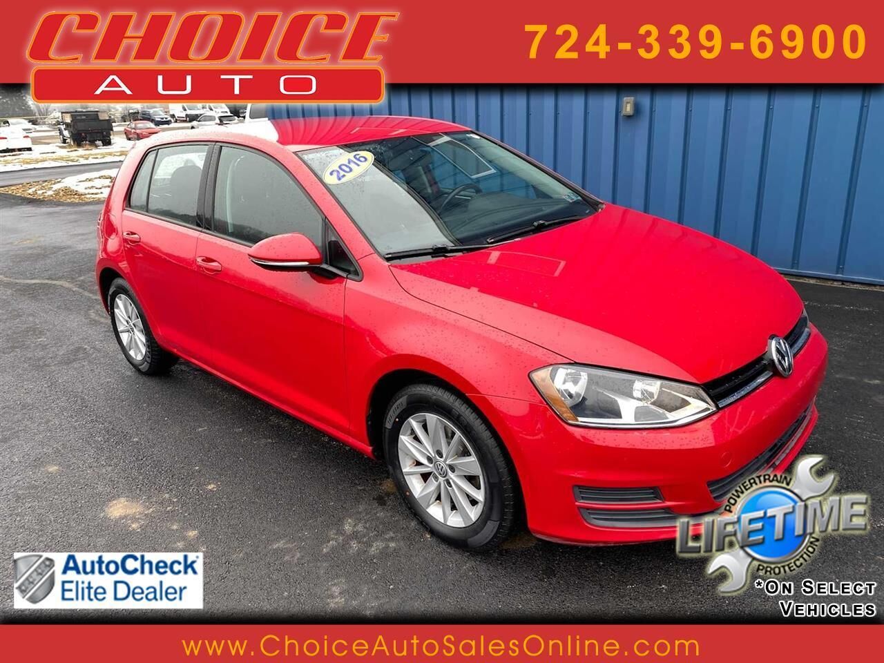 2016 VOLKSWAGEN Golf