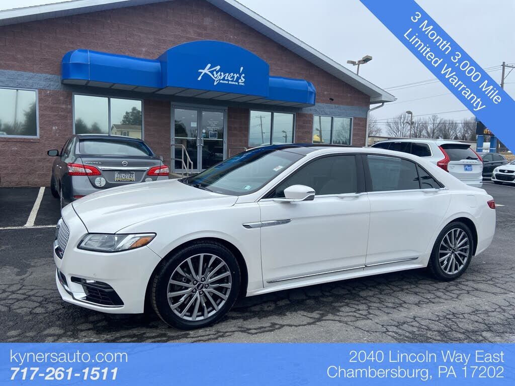 2017 LINCOLN Continental
