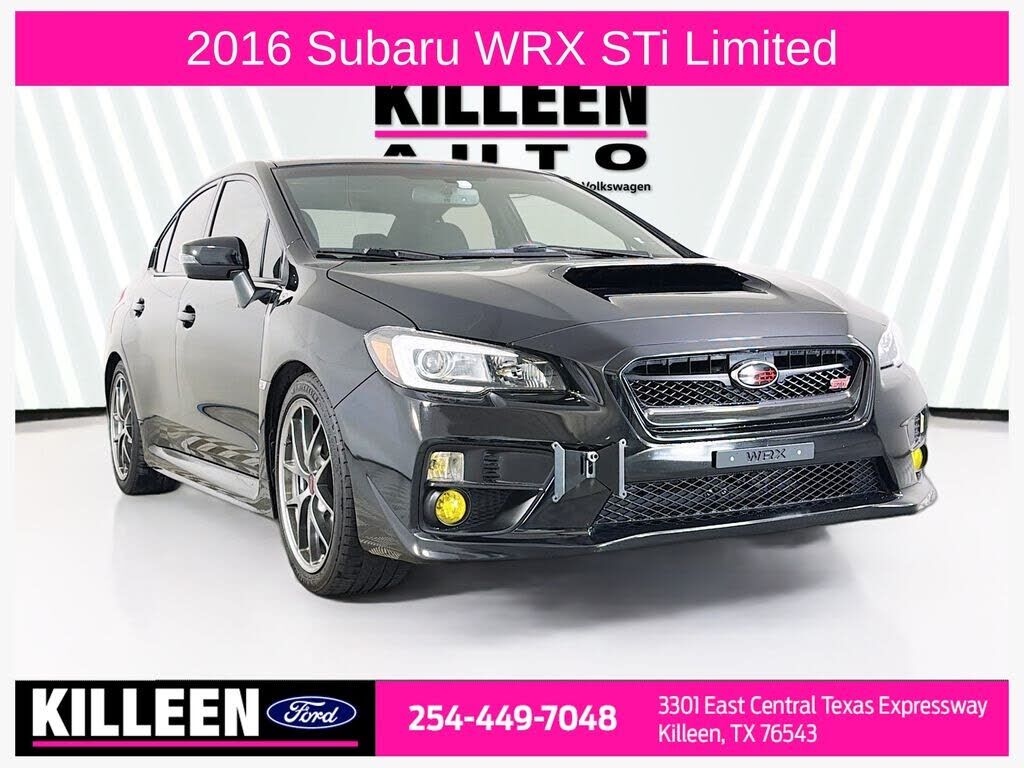 2016 SUBARU WRX