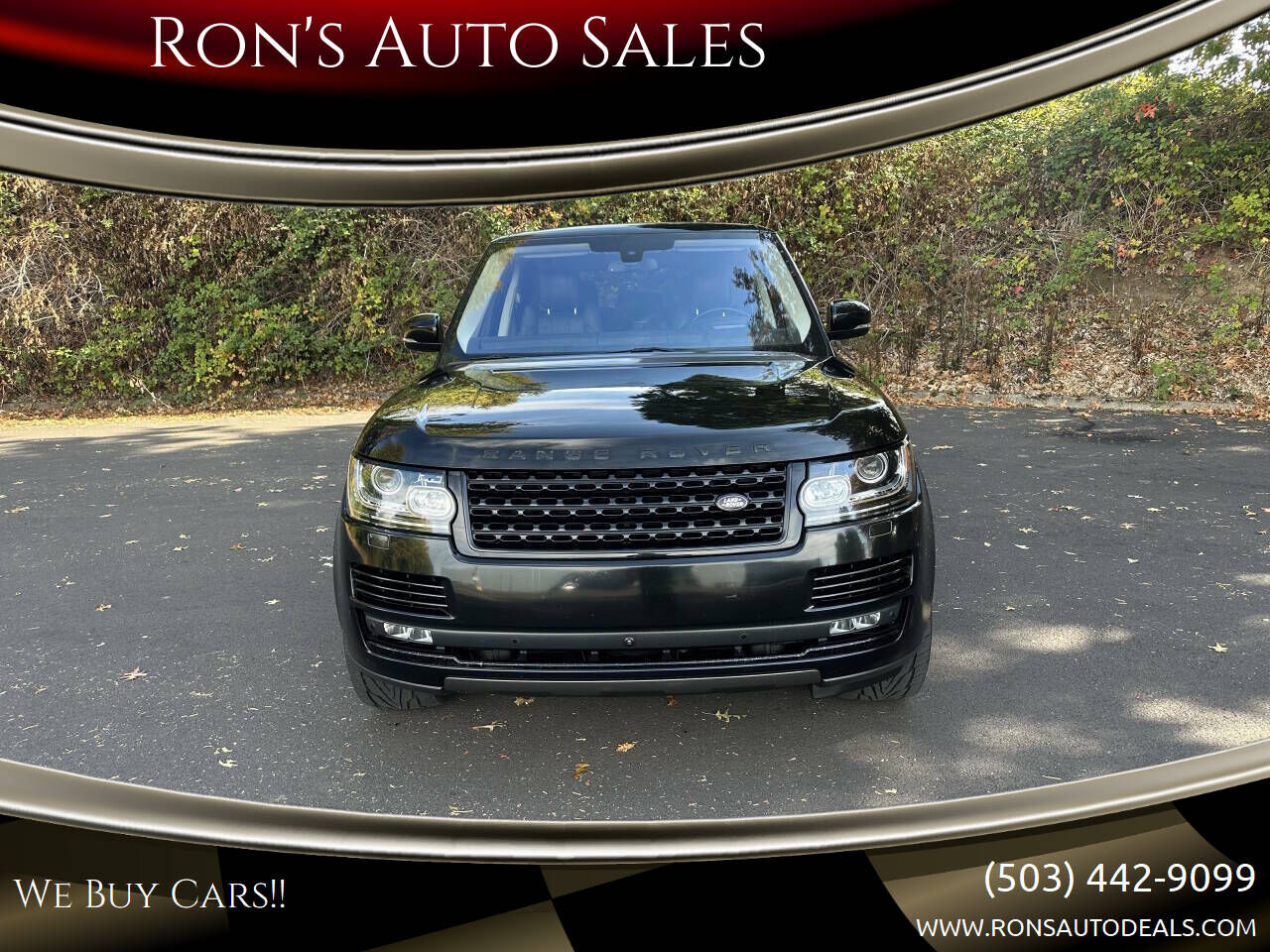 2016 LAND ROVER Range Rover