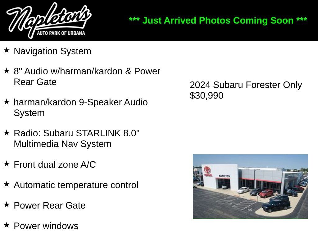 2024 SUBARU Forester