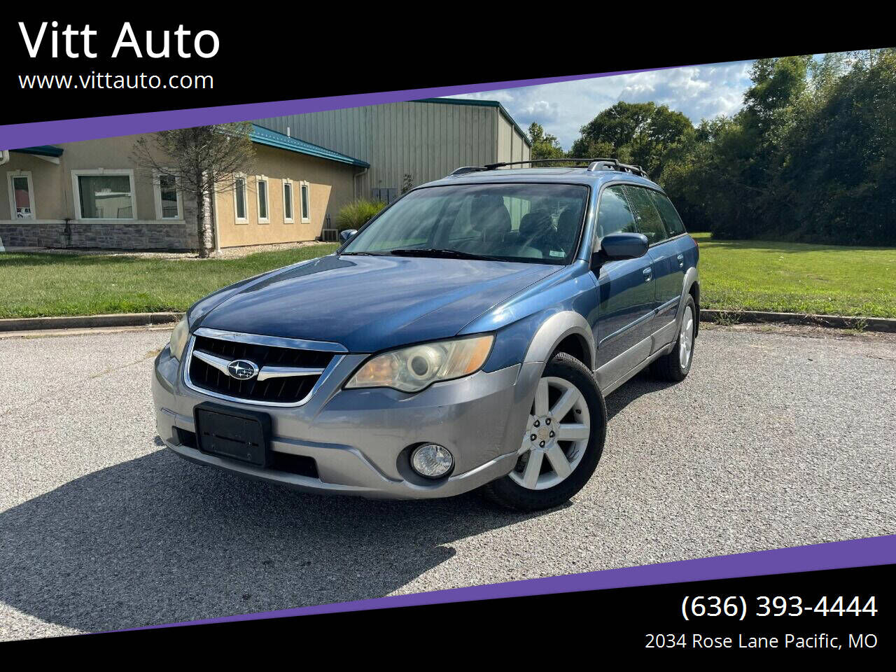 2008 SUBARU Outback