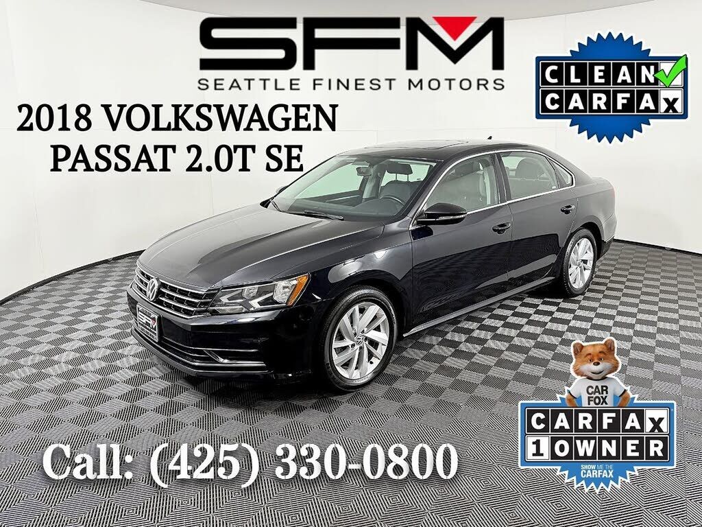 2018 VOLKSWAGEN Passat