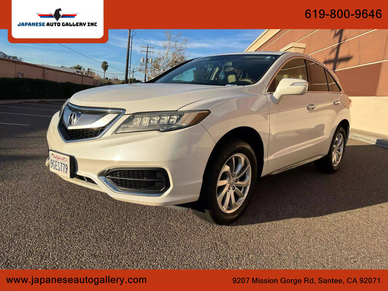 2016 ACURA RDX