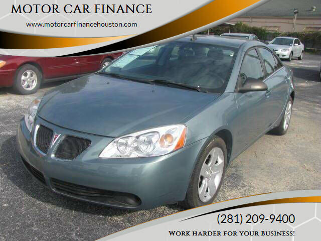 2009 PONTIAC G6