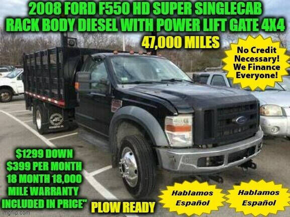 2008 FORD F-550