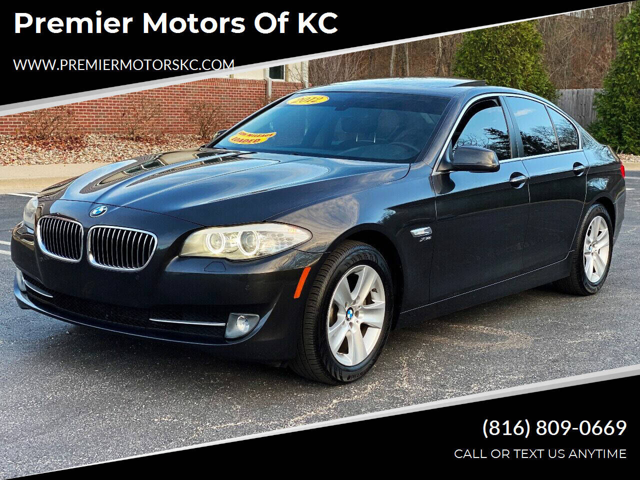 2012 BMW 5 Series