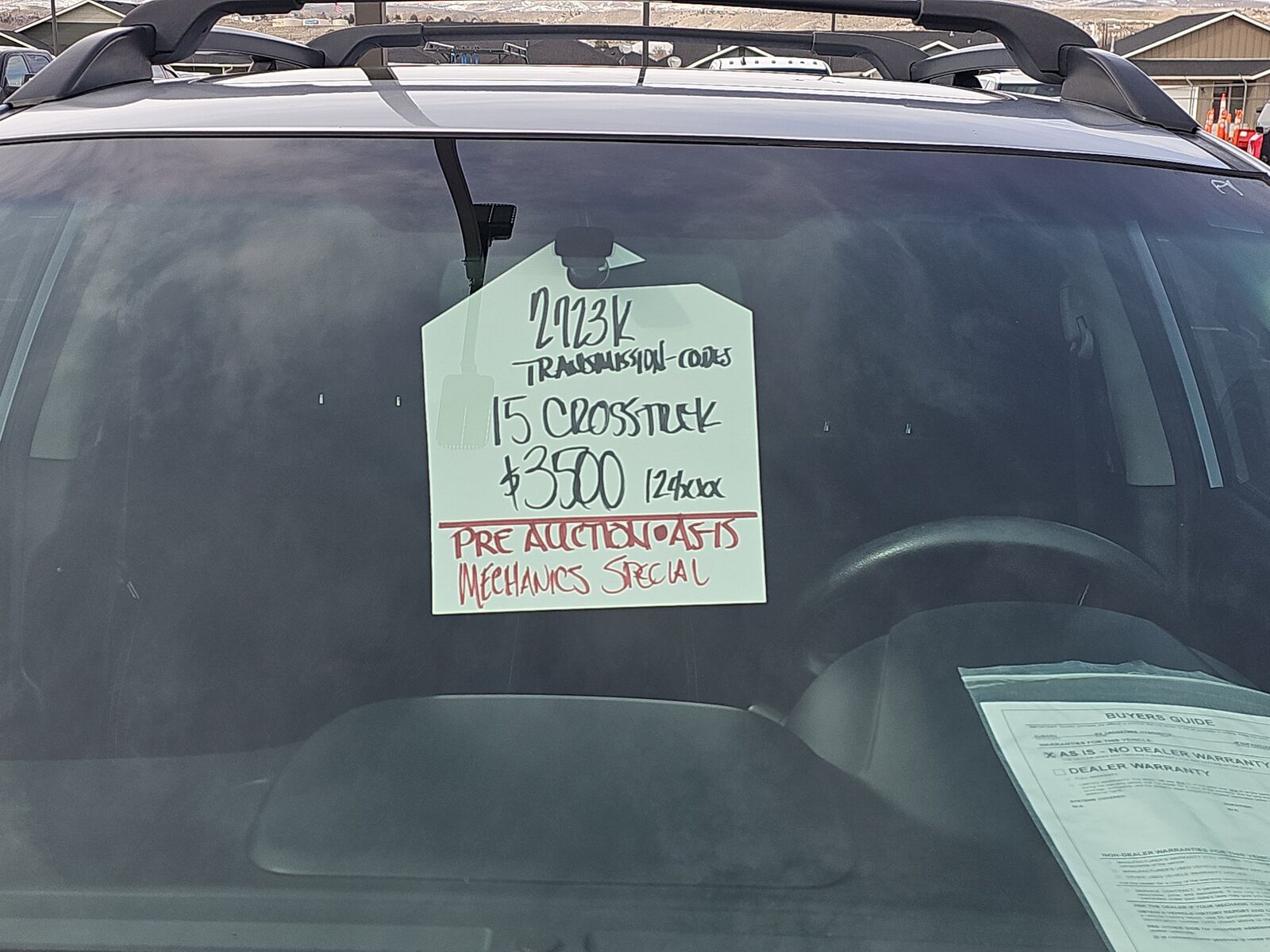 2015 SUBARU XV CrossTrek