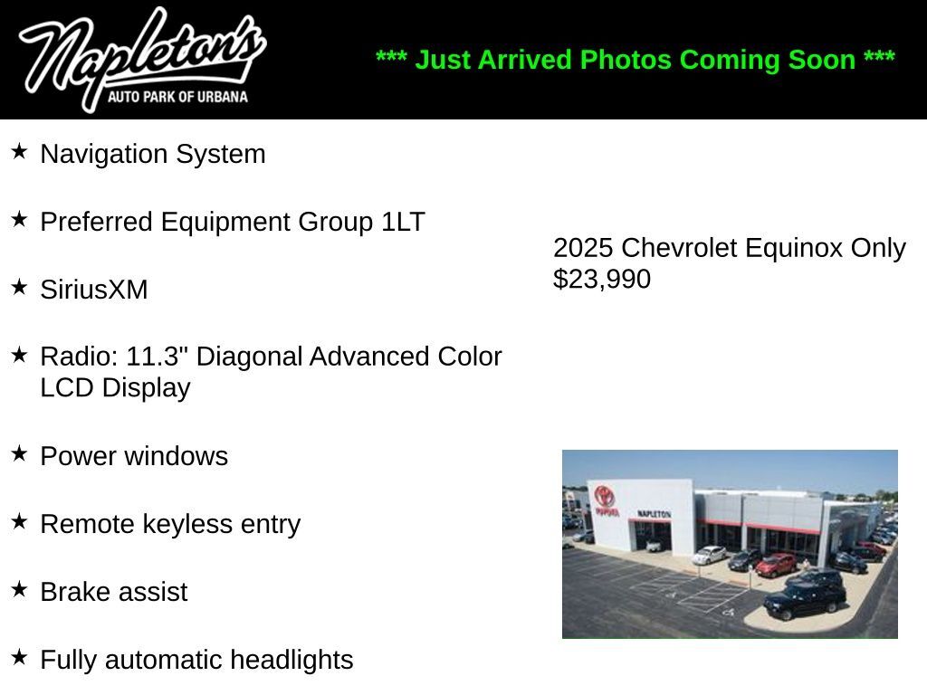 2025 CHEVROLET Equinox