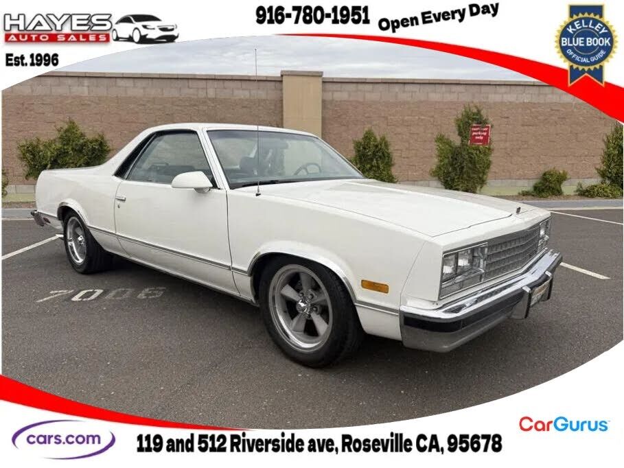 1987 CHEVROLET El Camino
