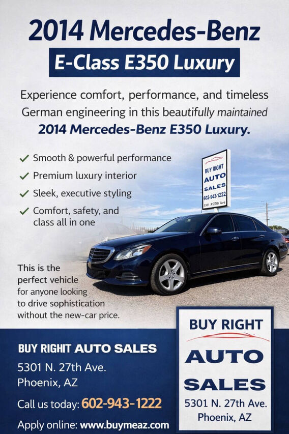 2014 MERCEDES-BENZ E-Class