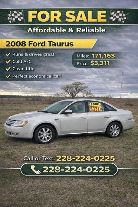 2008 FORD Taurus