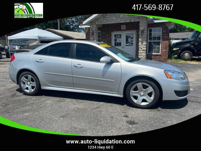 2010 PONTIAC G6