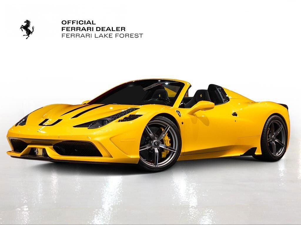 2015 FERRARI 458 Speciale Spider