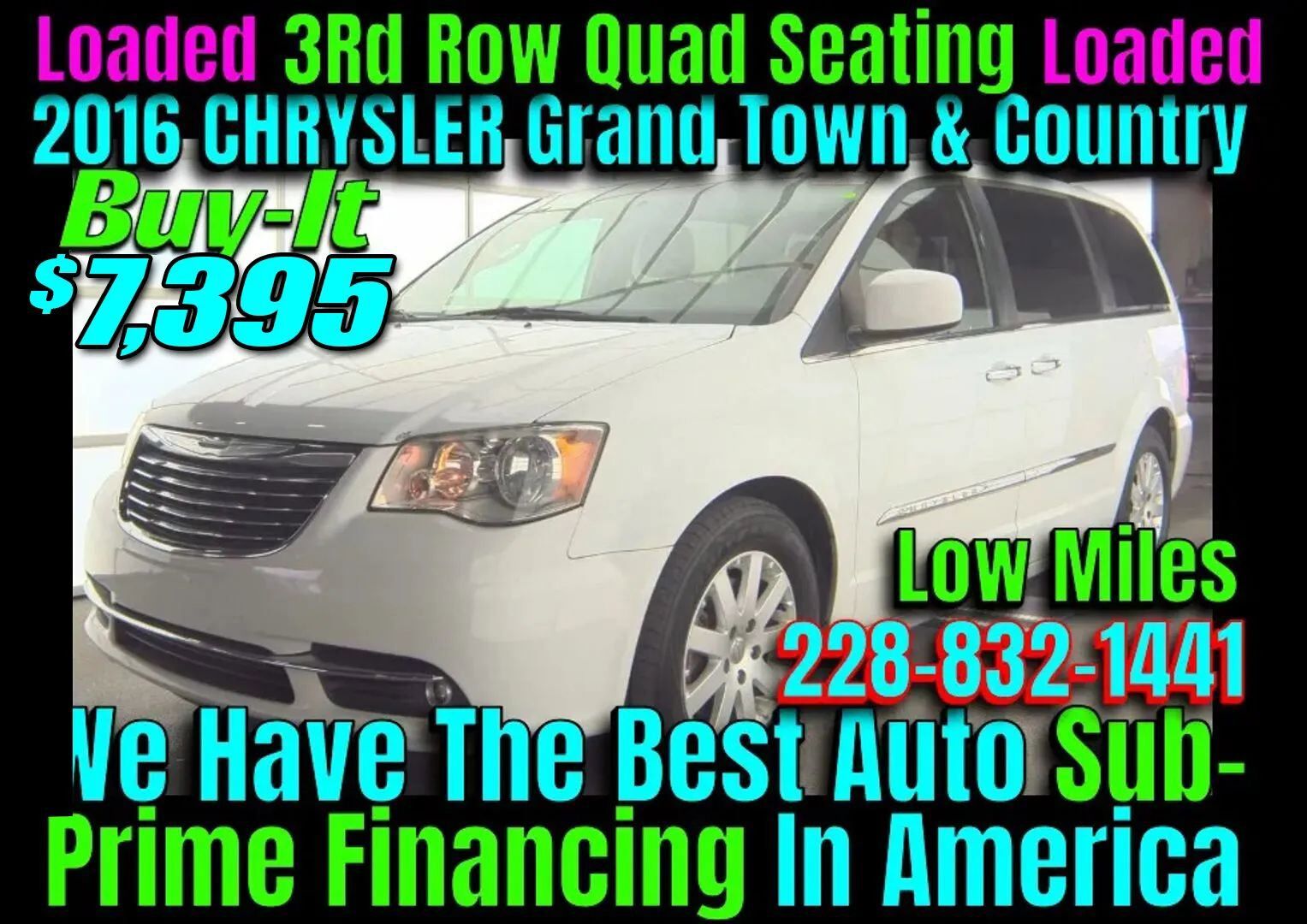 2016 CHRYSLER Town and Country