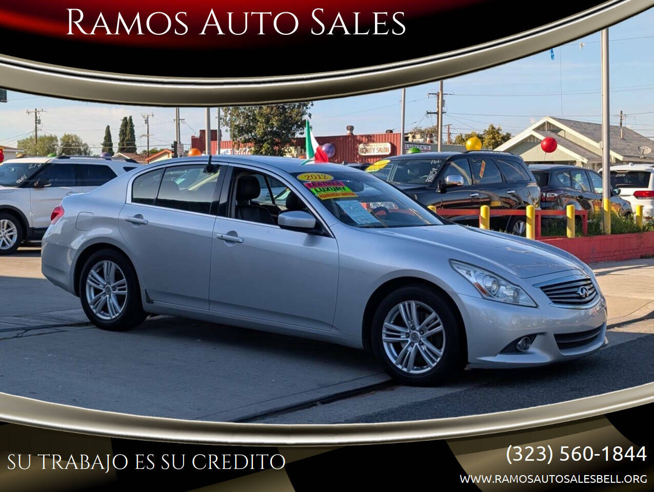 2012 INFINITI G25