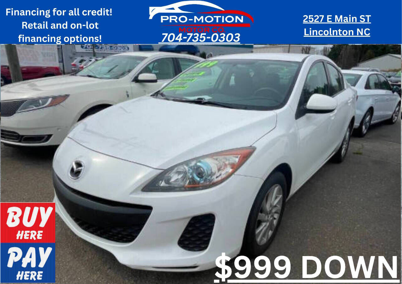 2012 MAZDA Mazda3