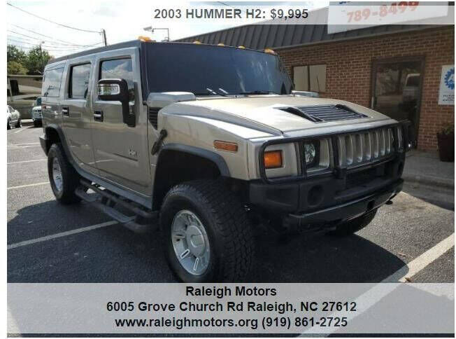 2003 HUMMER H2