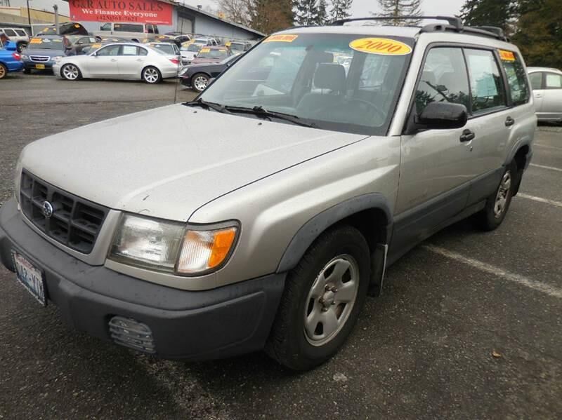 2000 SUBARU Forester