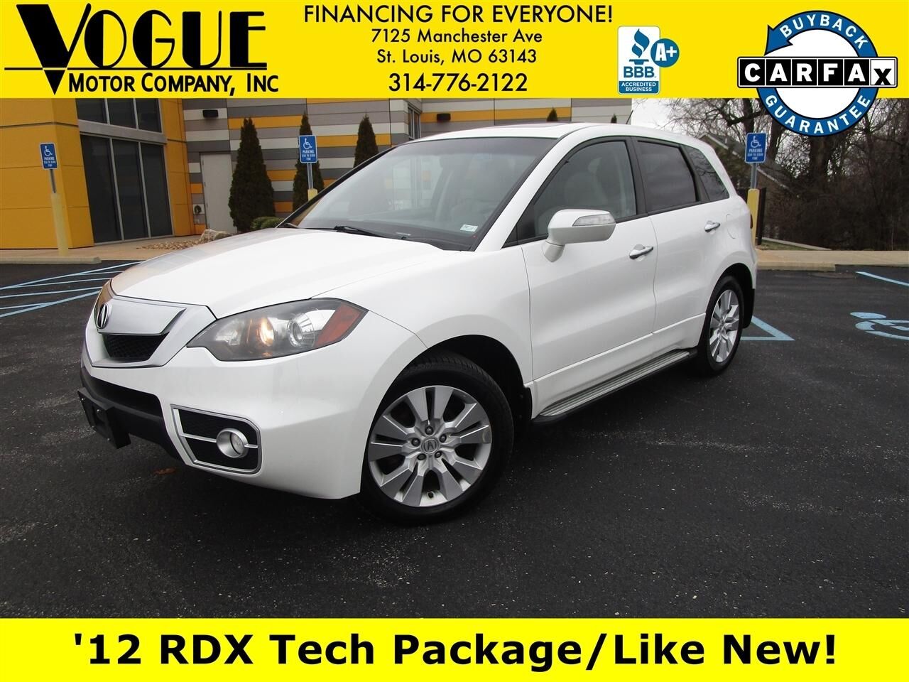 2012 ACURA RDX