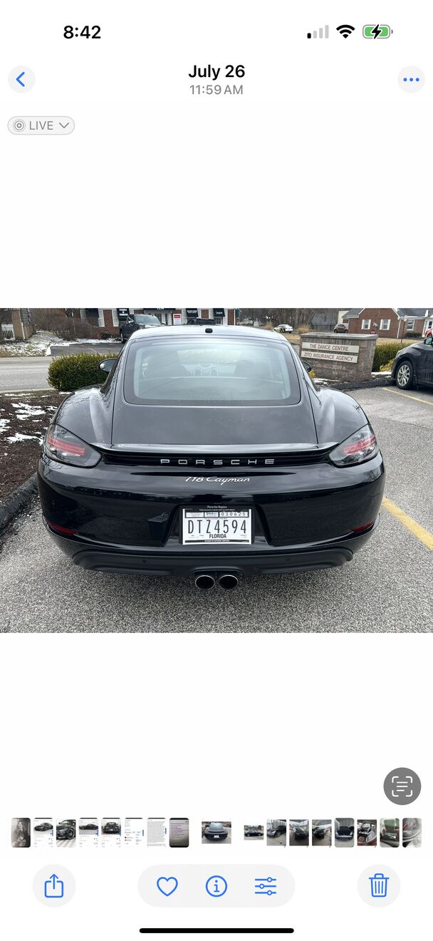 2018 PORSCHE 718