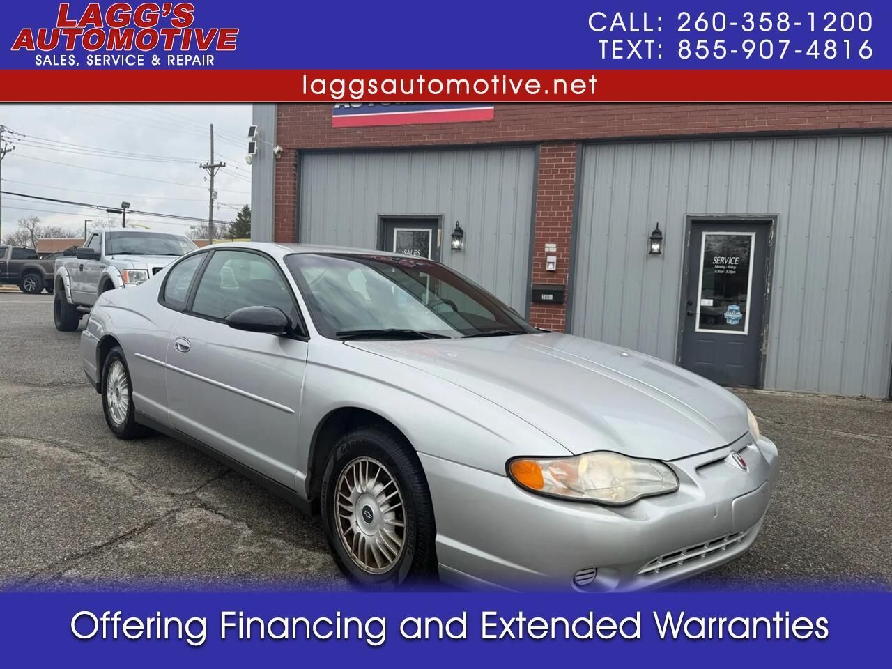2002 CHEVROLET Monte Carlo