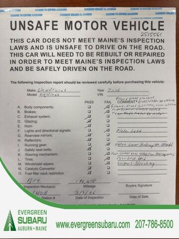 2008 CHEVROLET Equinox