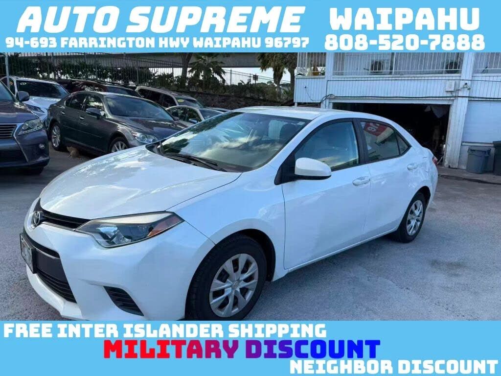 2016 TOYOTA Corolla