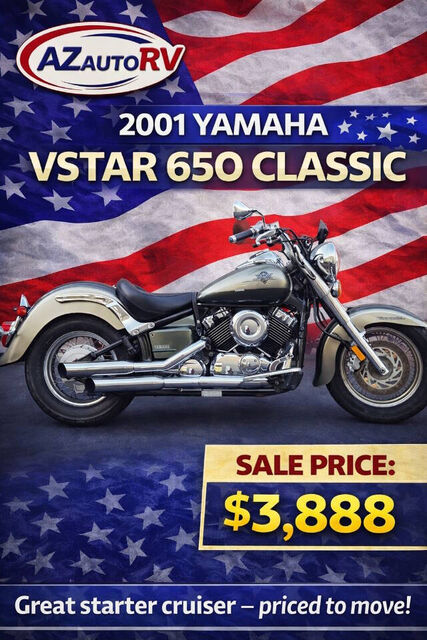 2001 YAMAHA XVS650/A/C/AC/V-Star Classic/Custom